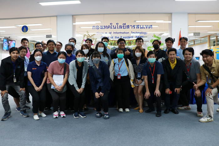 กองเทคโนโลยีสารสนเทศได้จัดอบรมโครงการอบรมเชิงปฏิบัติการ “การบริหารจัดการและการรับมือกับภัยคุกคามทางไซเบอร์ Cyber Security Incident Response & Log Analysis (IR)” รุ่นที่ 1