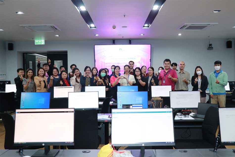กองเทคโนโลยีสารสนเทศได้จัดการอบรมเชิงปฏิบัติการ การใช้งานระบบจัดเก็บข้อมูล KANPAI