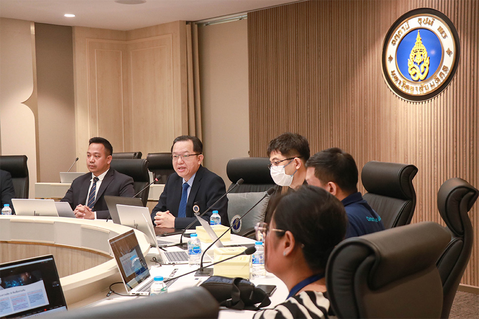 กองเทคโนโลยีสารสนเทศจัดกิจกรรมเยี่ยมสำรวจและการประเมินการบริหารจัดการสารสนเทศของหน่วยงาน/ส่วนงาน (IT Visit) สำนักงานอธิการบดี ประจำปี 2568