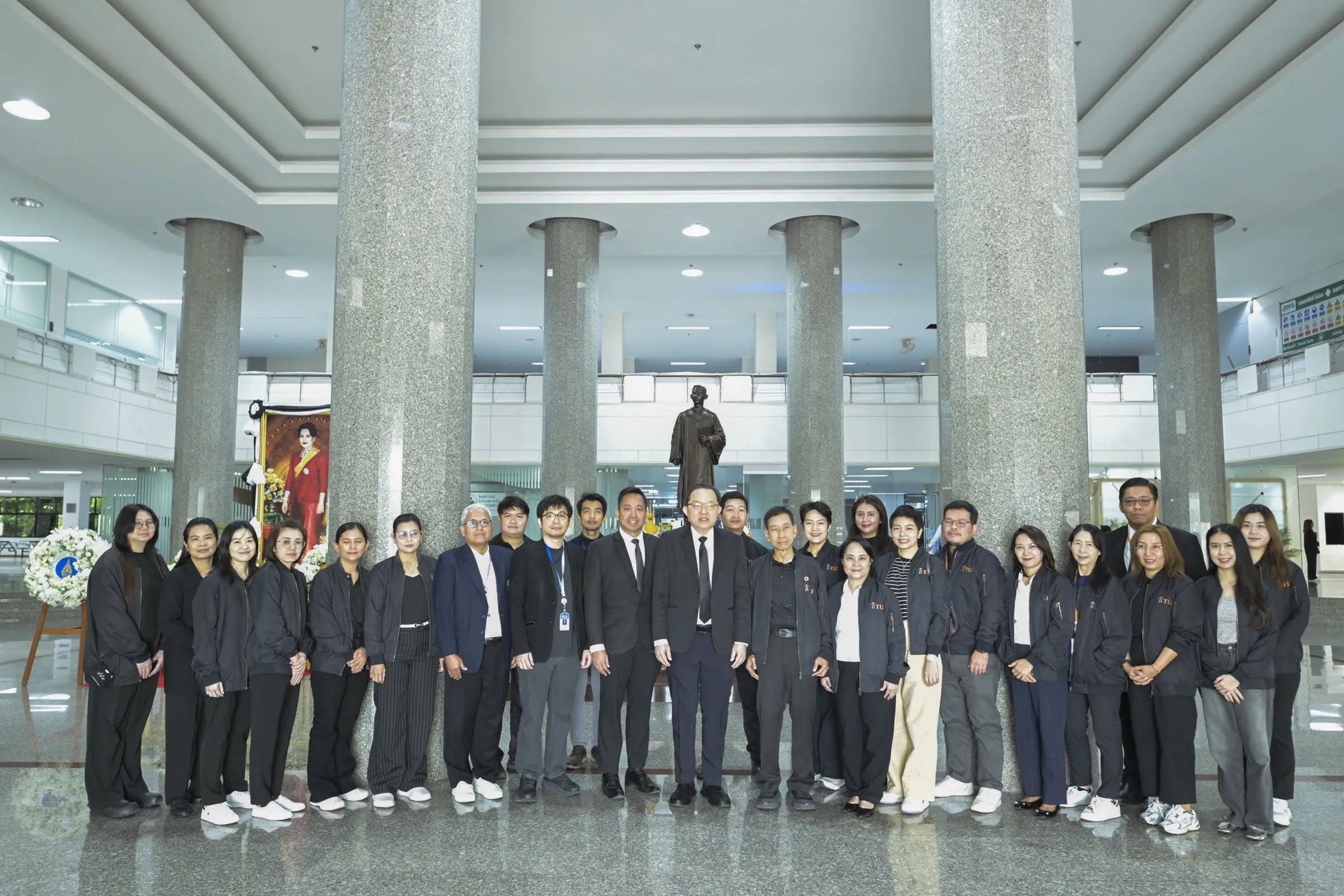 กองเทคโนโลยีสารสนเทศต้อนรับผู้บริหารและบุคลากรจากสถาบันยุติธรรมแห่งประเทศไทย (องค์การมหาชน) เข้าศึกษาดูงานด้านระบบสารสนเทศและดิจิทัลทรานส์ฟอร์เมชันของมหาวิทยาลัยมหิดล